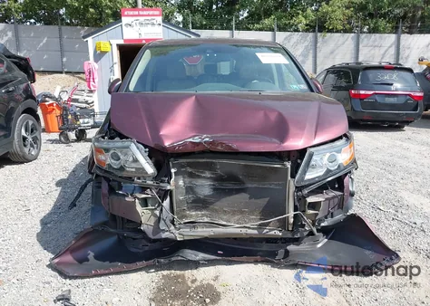 2015 Honda Odyssey Ex-L from USA, damaged, VIN 5FNRL5H65FB065778